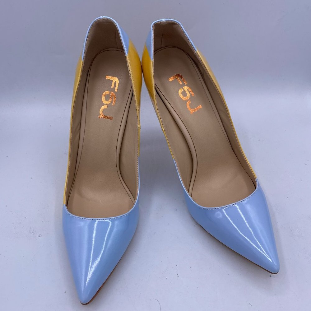 FSJ Formal Pointed Toe Pumps High Heel Stilettos